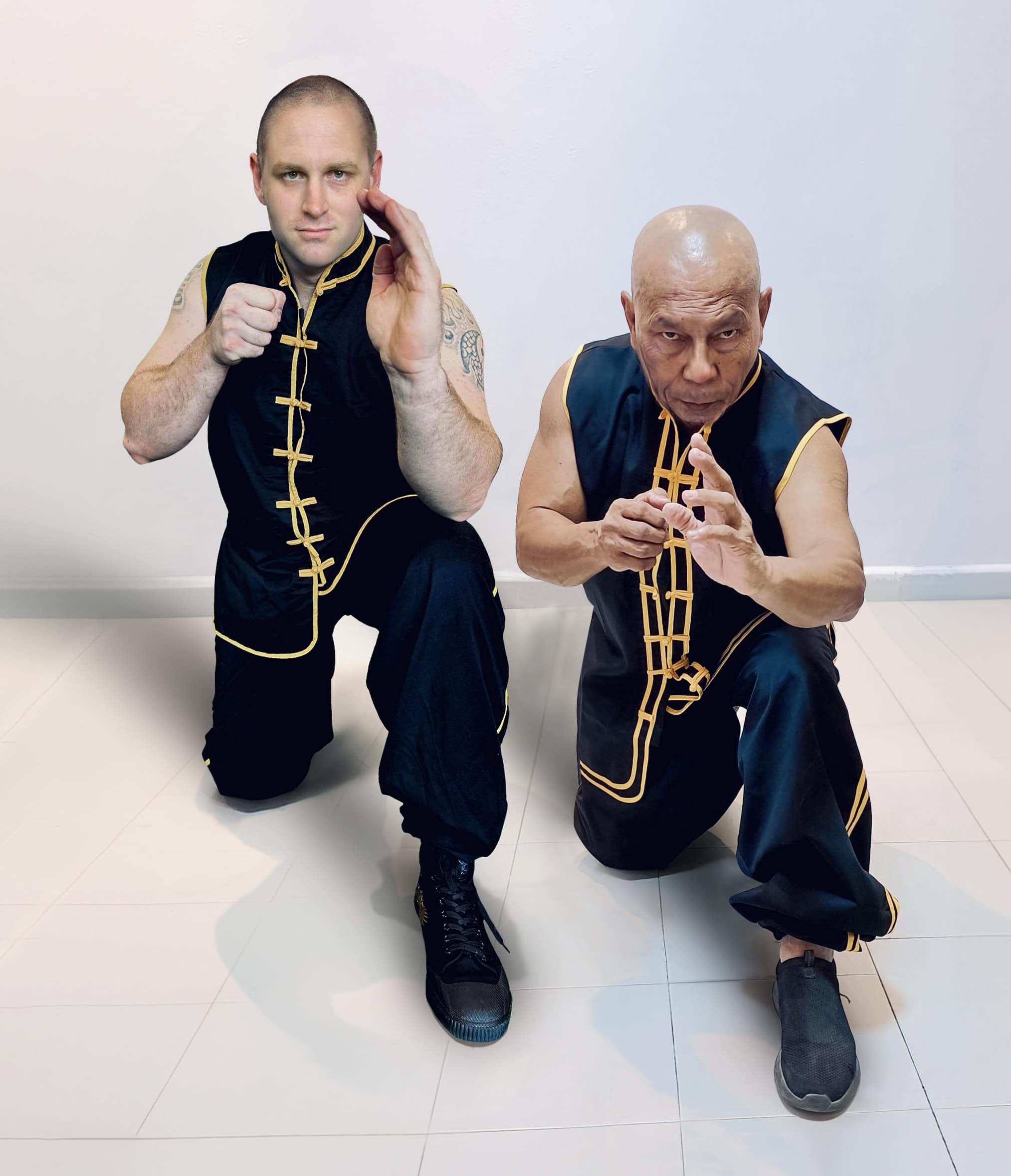 Sigung Ah Sang & Sifu B